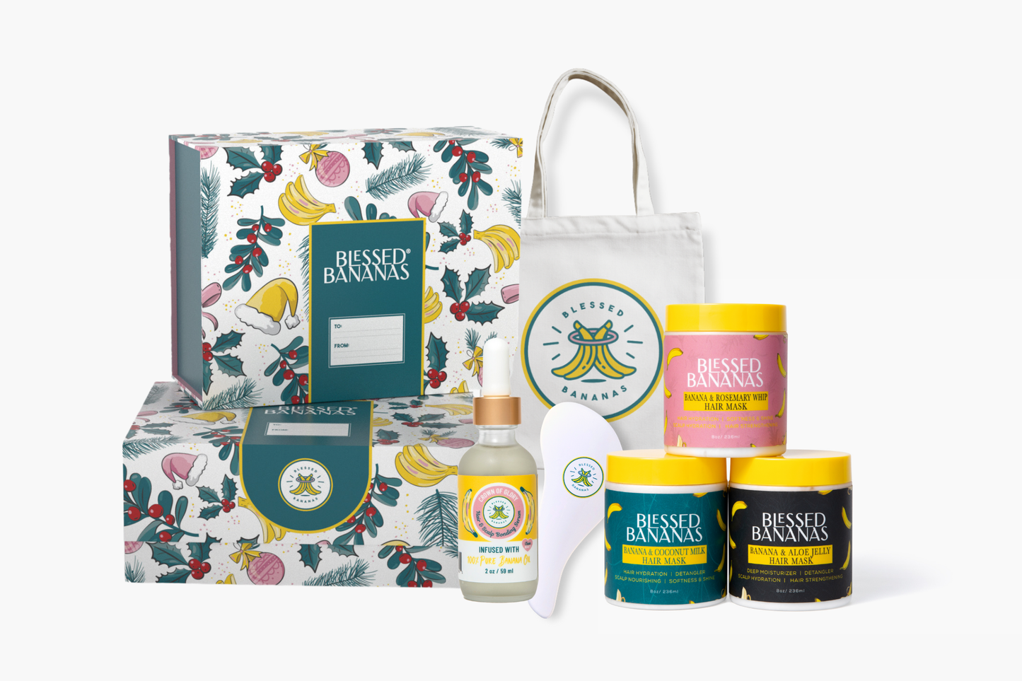 Limited Edition  | Christmas Hair & Scalp Care Box | Blessed Bananas