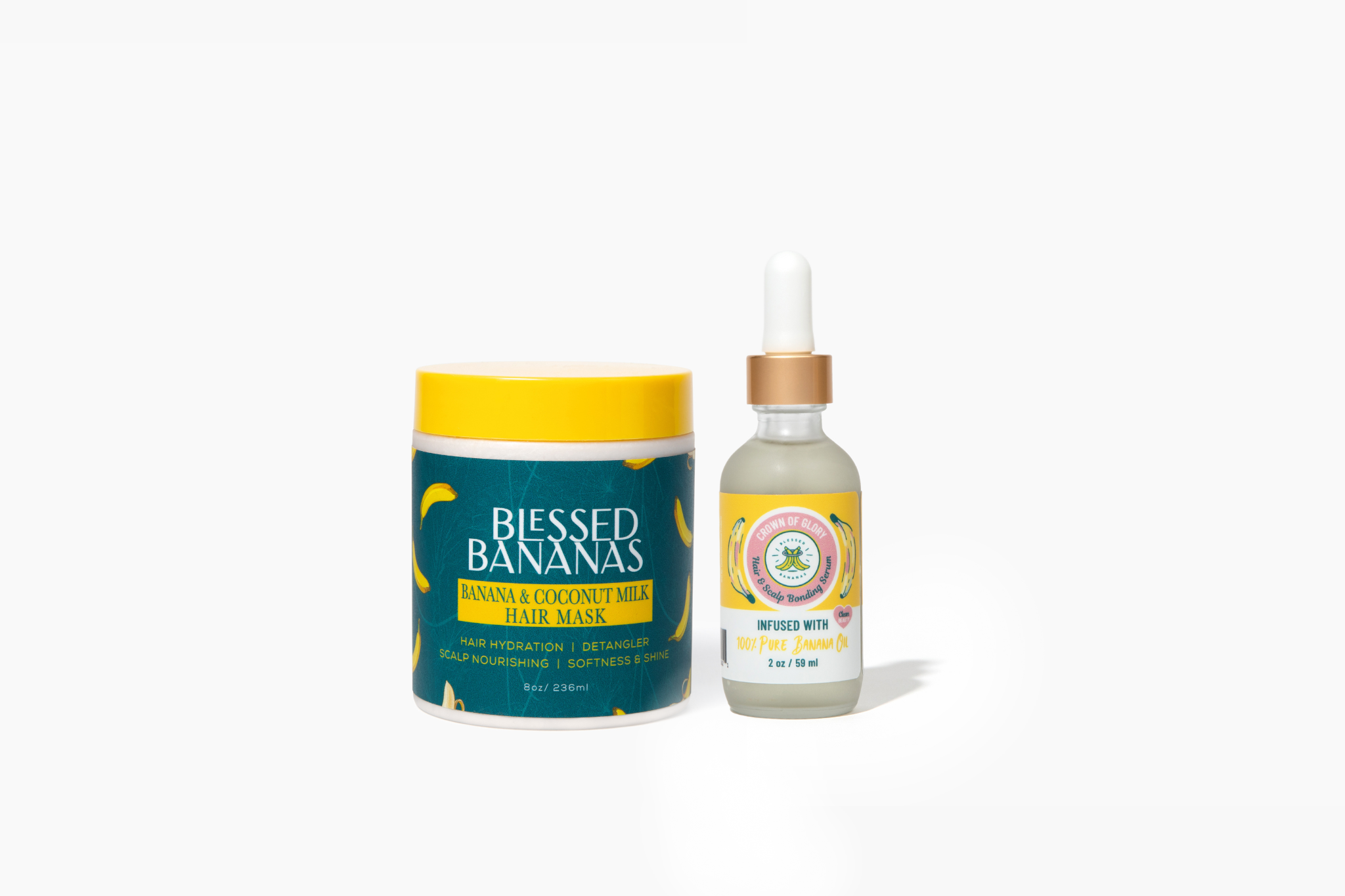 Coconut Milk Hair Mask + Scalp Serum Bundle